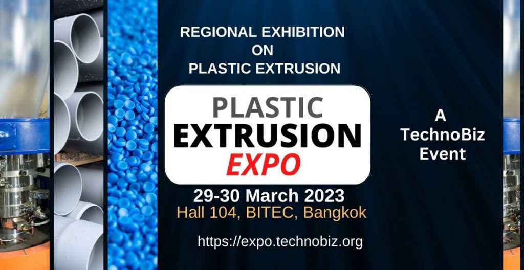 Plastic Extrusion Expo 2023 Bangkok International Trade & Exhibition